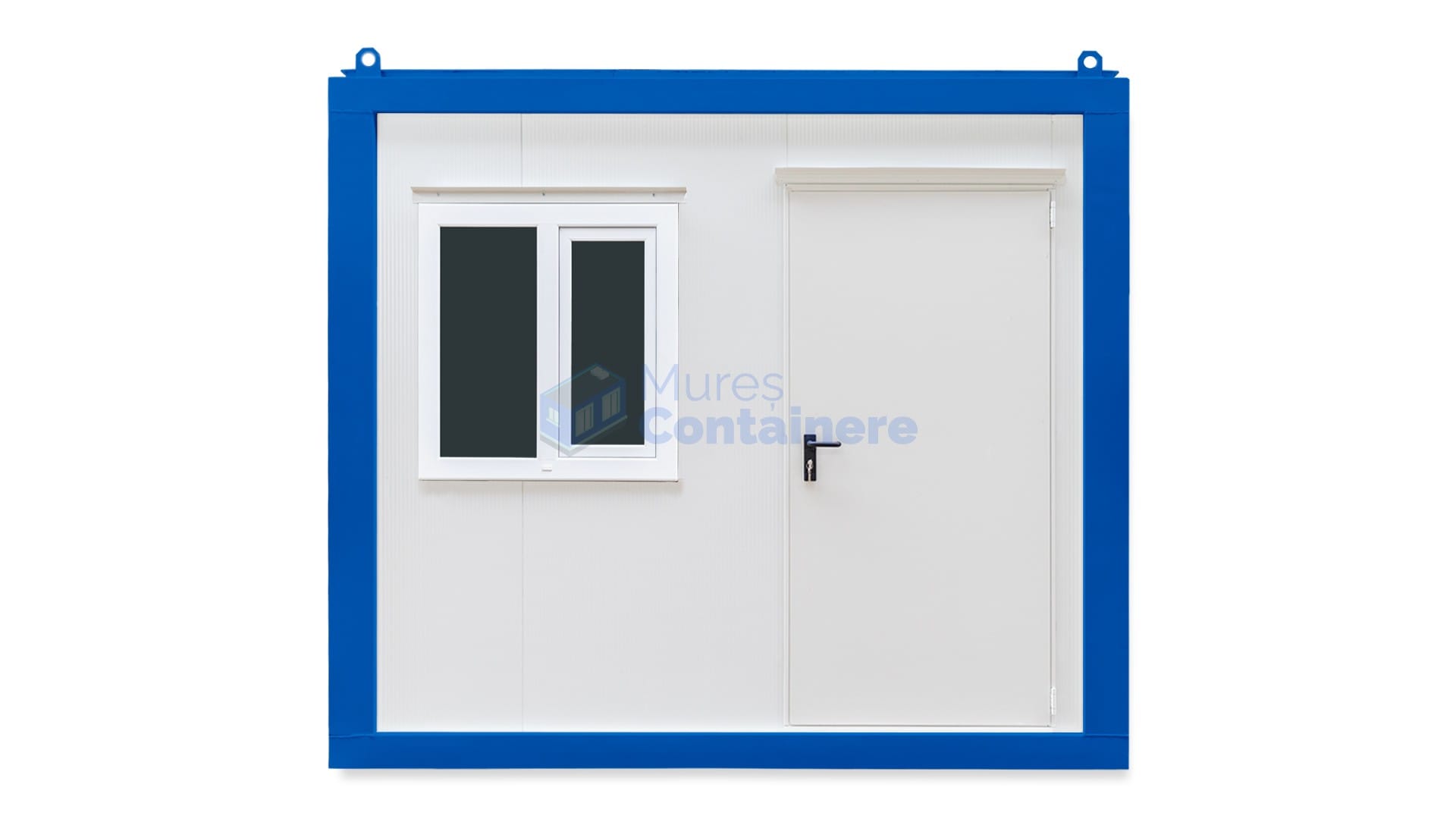 container birou mures 3metri albastru