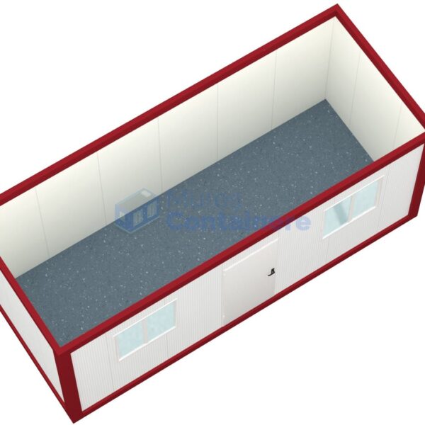 container birou mures 6metri 2geamuri rosu2