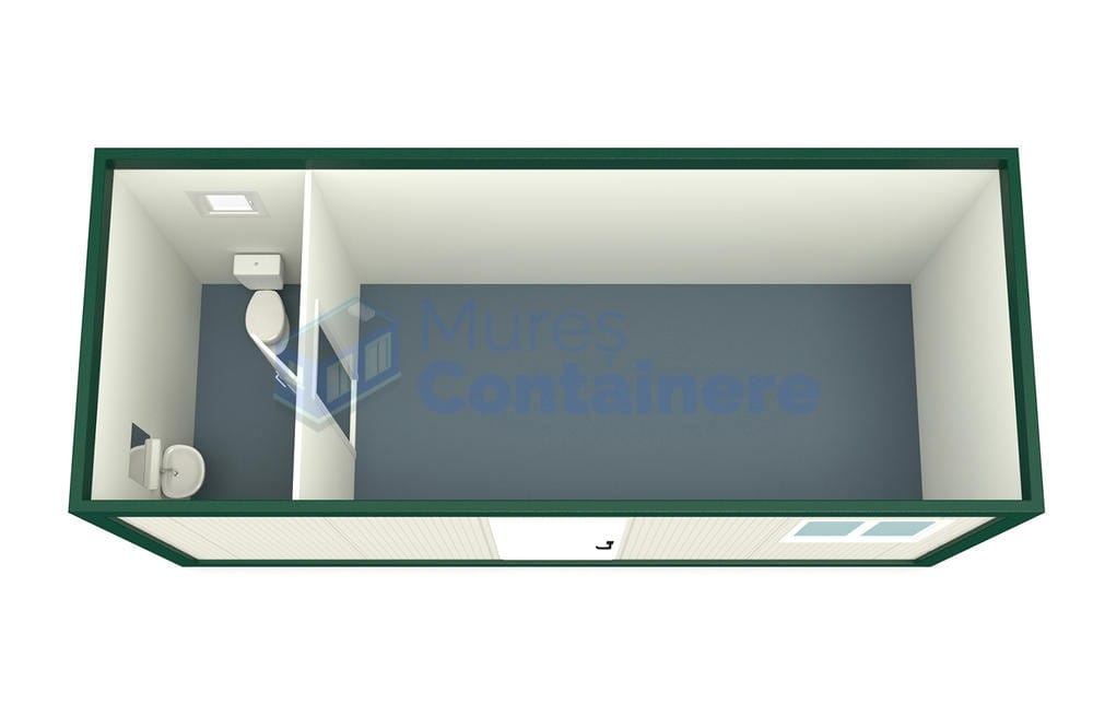 container casa mures 6metri verde2