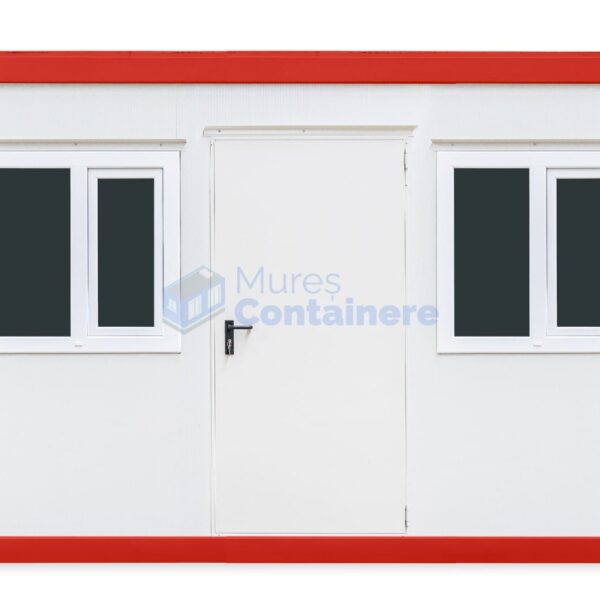 container santier mures 4metri 2geamuri rosu