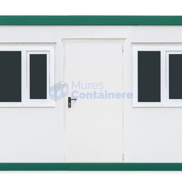container santier mures 4metri 2geamuri verde