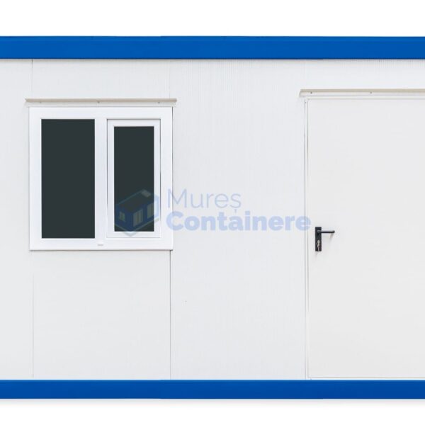 container santier mures 4metri 1geam albastru