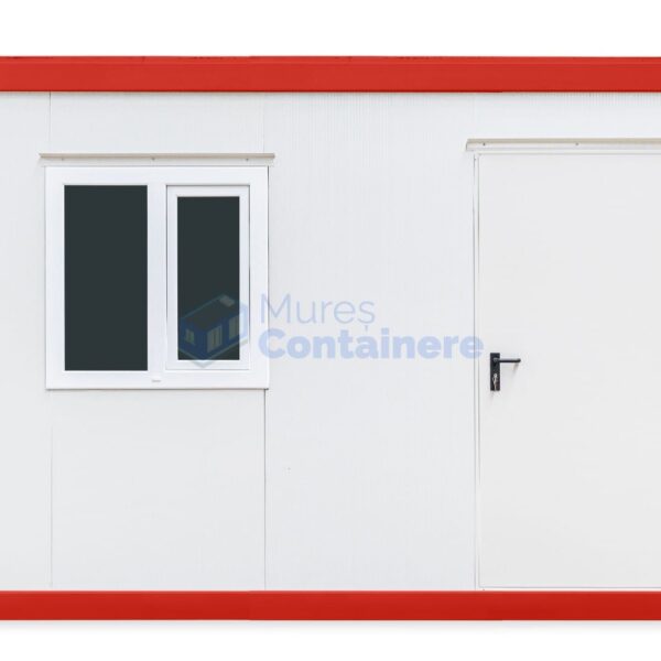 container santier mures 4metri 1geam rosu
