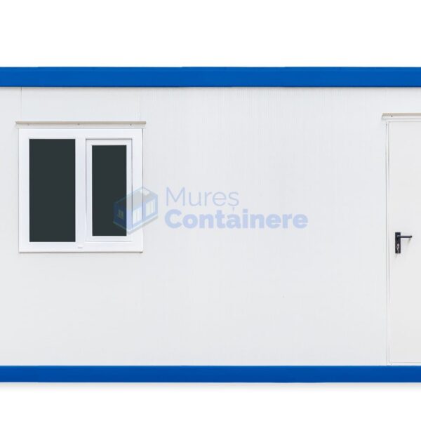 container santier mures 6metri 1geam albastru