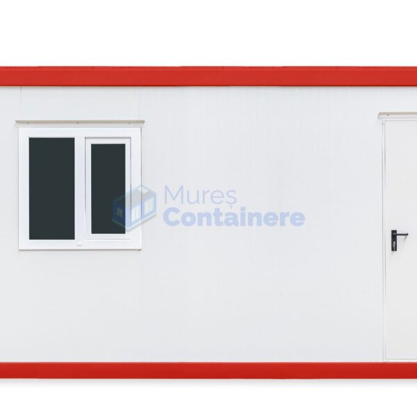 container santier mures 6metri 1geam rosu